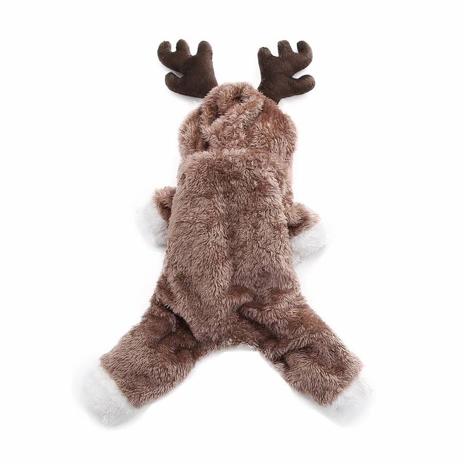 Fleece Cat Costume Warm Pet Outfit for Cats