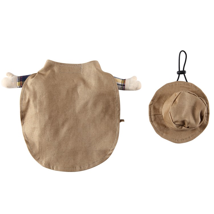 Pet Costume for Cats and Dogs Cowboy Outfit Western Pet Dress Up