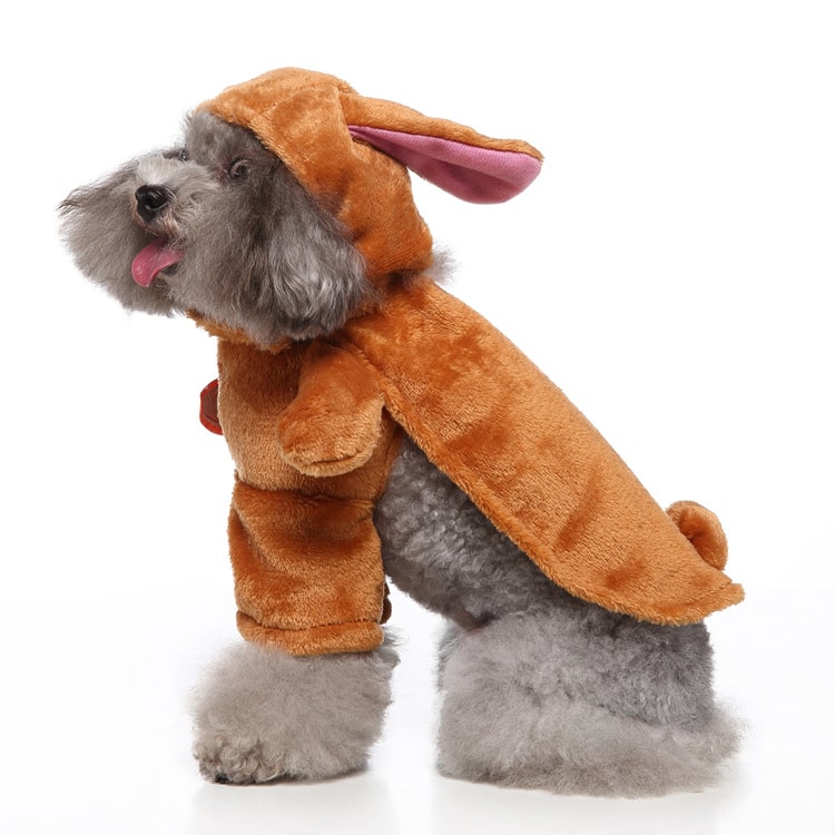 Pet Costume for Cats and Dogs Bunny Ears and Tail Set