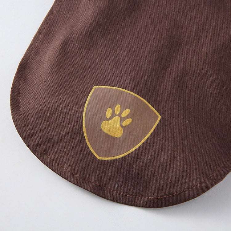 Pet Costume for Cats and Dogs Package Delivery Driver Outfit