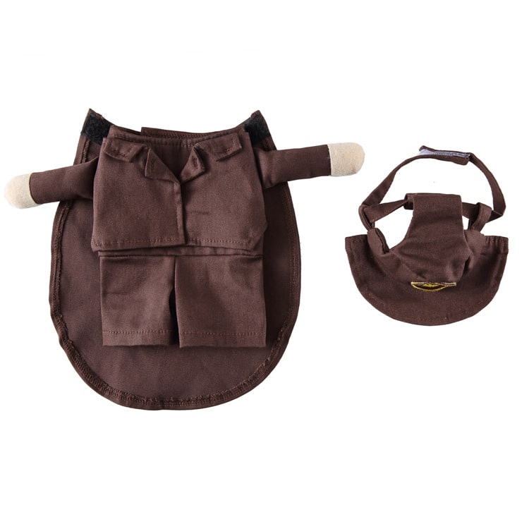 Pet Costume for Cats and Dogs Package Delivery Driver Outfit