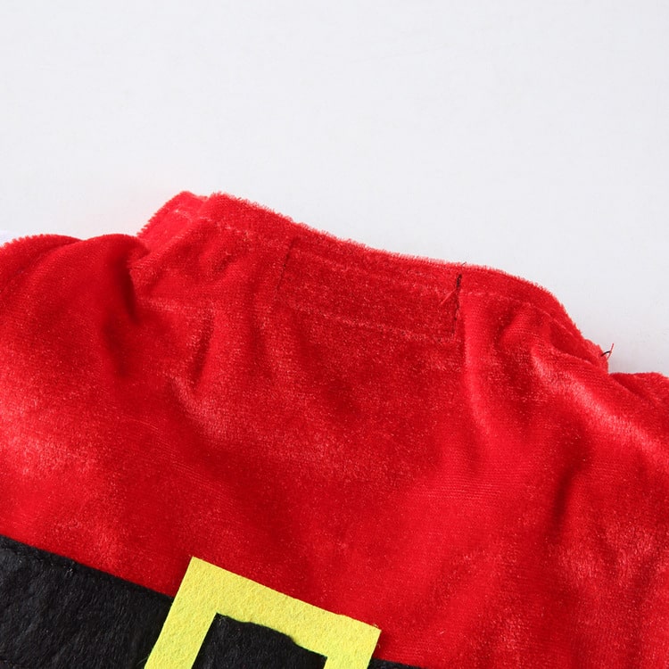 Santa Claus Costume for Dogs and Cats Pet Holiday Outfit