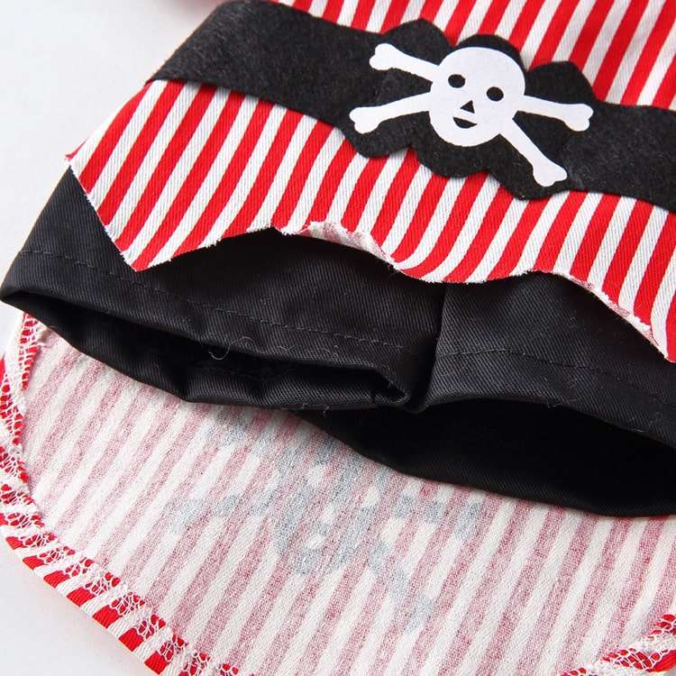 Pet Costume for Cats and Dogs Pirate Outfit