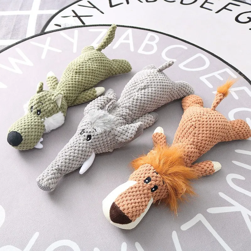 Ribbed Plush Sound Toy for Babies and Toddlers