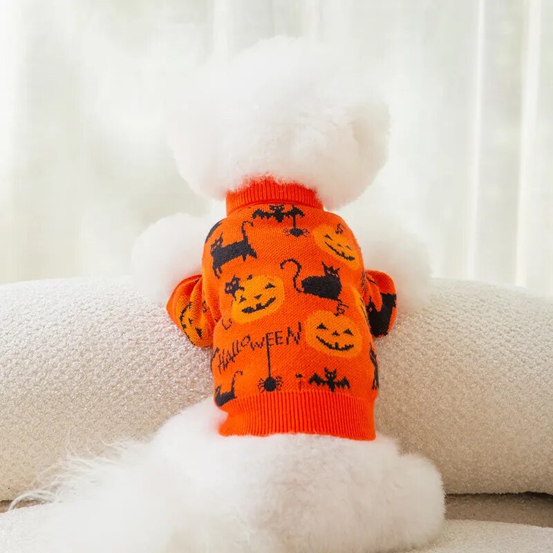 Halloween Sweater for Dog and Cat Pet Costume Pullover