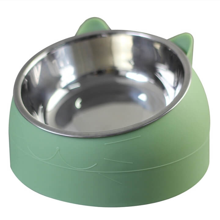 Elevated Cat Bowl Raised Pet Feeder for Cats