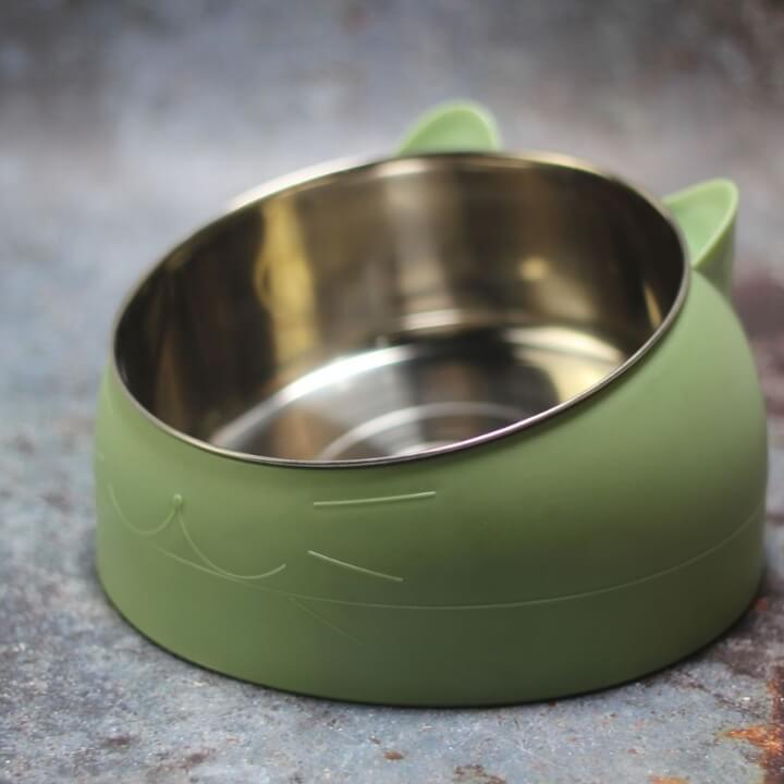 Elevated Cat Bowl Raised Pet Feeder for Cats