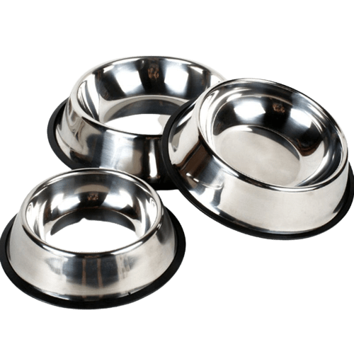 Stainless Steel Dog Bowl Durable Pet Food Water Dish