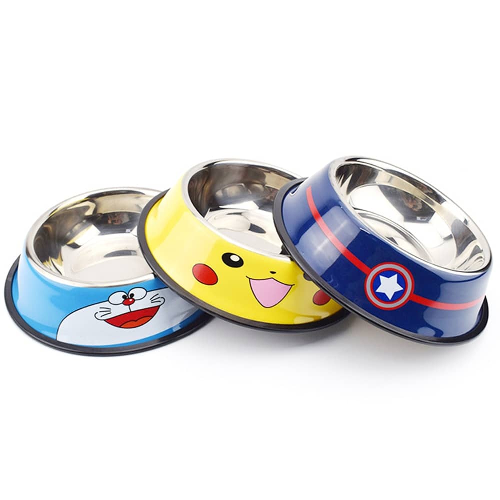 Pikachu Pet Bowl Dog Cat Feeding Dish