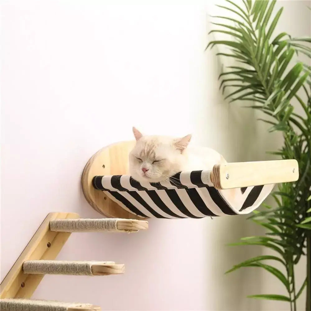 Wall Mounted Cat Hammock Pet Bed Comfortable Lounger for Cats