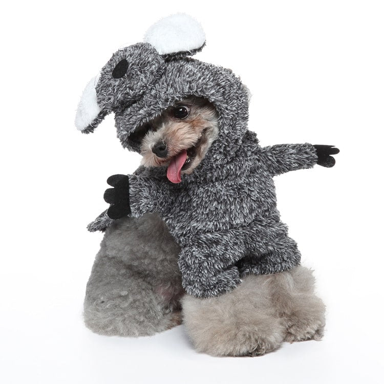 Koala Costume for Cats and Dogs Pet Halloween Outfit