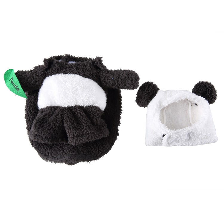 Pet Costume for Cats and Dogs Panda Animal Outfit