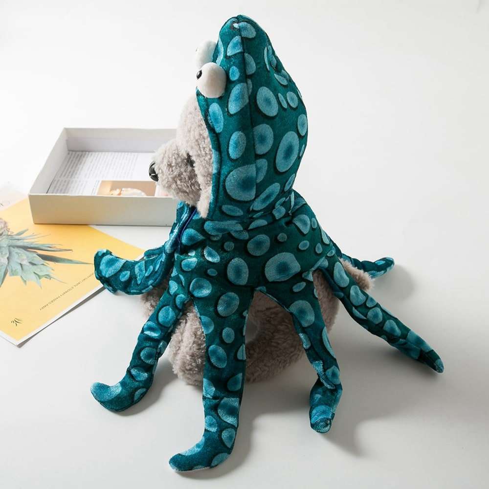 Octopus Costume for Cats and Dogs Pet Halloween Outfit