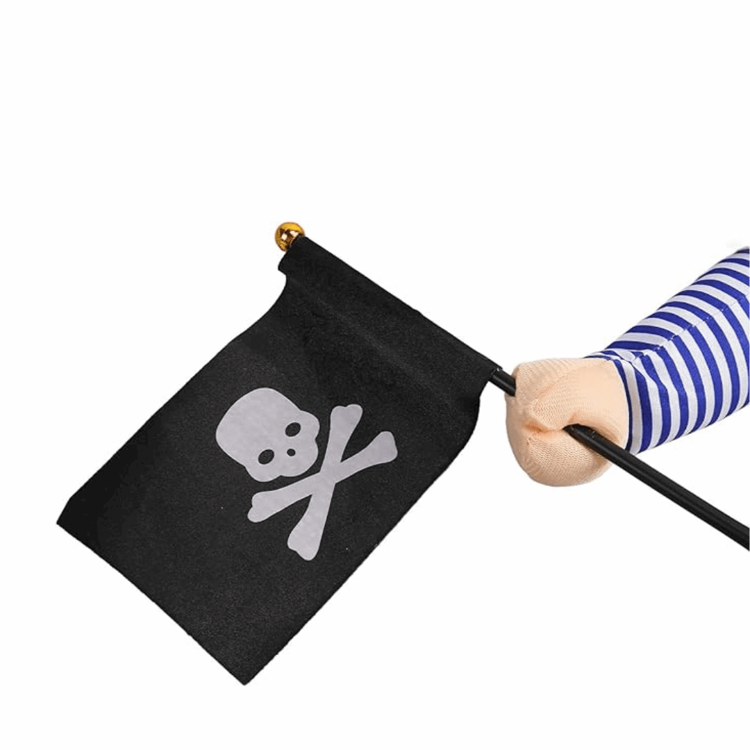 Pirate Costume for Cats and Dogs Pet Halloween Outfit Set 2