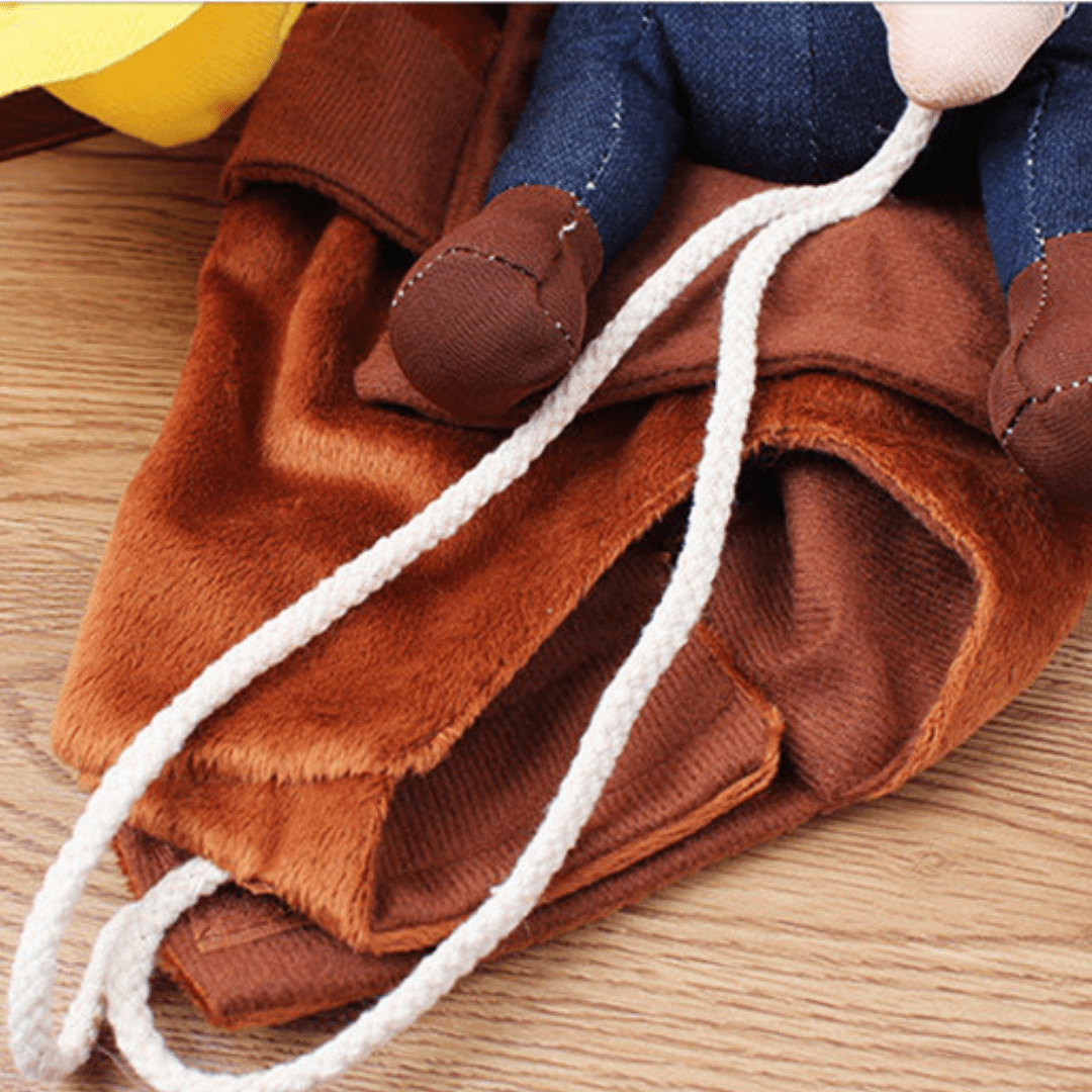 Rodeo Costume for Dogs and Cats Pet Halloween Outfit