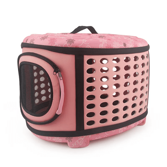 Semi-Rigid Pet Carrier Bag for Dogs and Cats