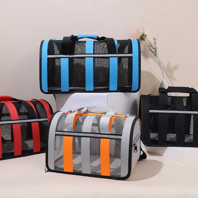 AirGo™ Breathable Pet Carrier Bag for Cats and Dogs