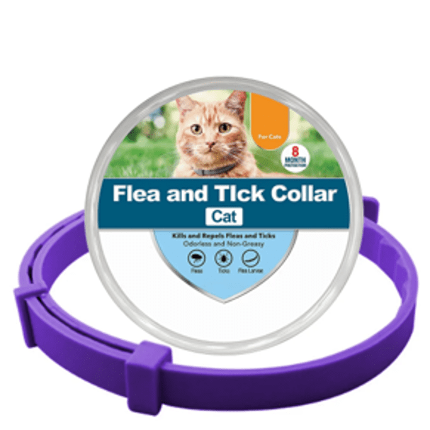 Flea and Tick Repellent Collar for Dogs and Cats Natural Protection