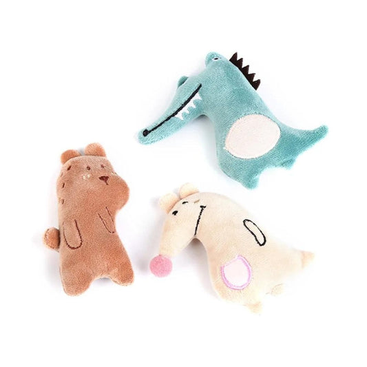 Mini Plush Cat Toys Soft Small Stuffed Toys for Kittens and Cats