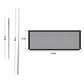 Dog Mesh Barrier Gate Adjustable Pet Safety Gate for Stairs and Doors