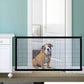 Dog Mesh Barrier Gate Adjustable Pet Safety Gate for Stairs and Doors