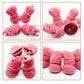 Suede Snow Boots for Small Dogs Waterproof Winter Dog Shoes