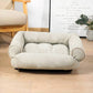 Dog Sofa Bed Convertible Couch for Pets Comfortable Plush Lounge