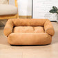 Dog Sofa Bed Convertible Couch for Pets Comfortable Plush Lounge