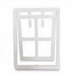 Pet Door for Cats and Dogs Electronic Lockable Pet Flap