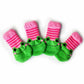 Thick Warm Colorful Dog Slippers Cozy Pet Booties for Small Medium Large Dogs