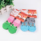 Thick Warm Colorful Dog Slippers Cozy Pet Booties for Small Medium Large Dogs