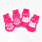Non Slip Animal Pattern Dog Booties