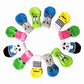 Thick Warm Colorful Dog Slippers Cozy Pet Booties for Small Medium Large Dogs