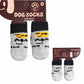 Multicolor Warm Cotton Dog Slippers Cozy Pet Socks for Indoor Use