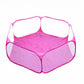 Folding Dog Gate Pet Playpen Portable Fence Pet Barrier