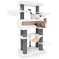 Giant XXL Cat Tree 19in x 69in Premium Multi-Level Cat Tower