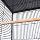 Bird Cage Aviary 18in x 14in x 39in Large Bird Cage with Spacious Flight Area