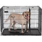 XXL Dog Crate Heavy Duty Large Metal Wire Kennel</assistant