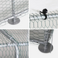 12 Sq Ft Chicken Coop Run 4x3 Ft Galvanized Steel Wire Mesh Enclosure