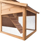 Hamster Hutch Small Rodents Wooden Cage 89 x 30 x 37.5 Inches