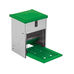 Adjustable Automatic Chicken Feeder 5lb Pest Resistant Poultry Feeder