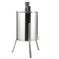 Electric Stainless Steel Honey Extractor 4-8 Frame Honey Spinner with Lid 140W Adjustable Height Beekeeping Equipment