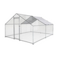 12 Sq Ft Chicken Coop Run 4x3 Ft Galvanized Steel Wire Mesh Enclosure