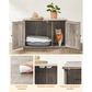 Cat Litter Furniture with Removable Divider - Cat Toilet House for Indoor Cats