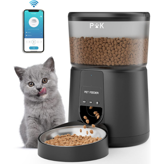 Smart Automatic Cat Feeder Programmable Portion Control Pet Food Dispenser