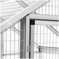 XXL Aluminum Aviary Cage 48 x 70 x 77 Inches with 63 x 24 Inch Door