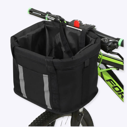 Dog Bike Basket Pet Carrier Front Handlebar Basket for Small to Medium Dogs