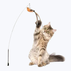 Feather Cat Toy Interactive Cat Teaser for Cats and Kittens