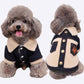 Winter Dog Coat Denim Jacket Warm Outerwear for Small Medium Large Dogs