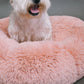 Ultra Soft Fleece Pet Bed Plush Cozy Dog Cat Basket